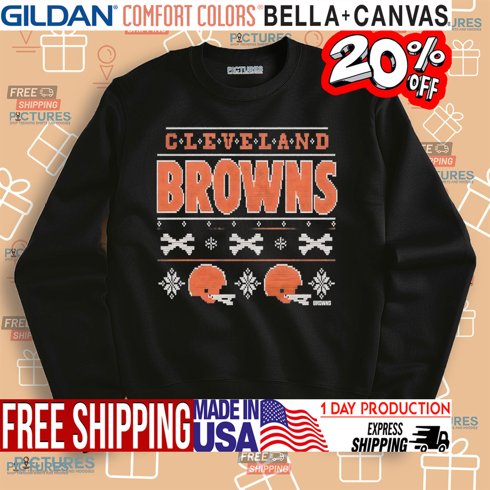Cleveland Browns Holiday Ugly Christmas Shirt