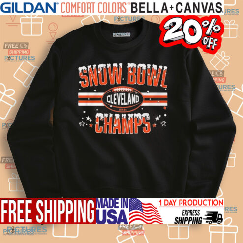 Cleveland Snow Bowl Champs Christmas Shirt