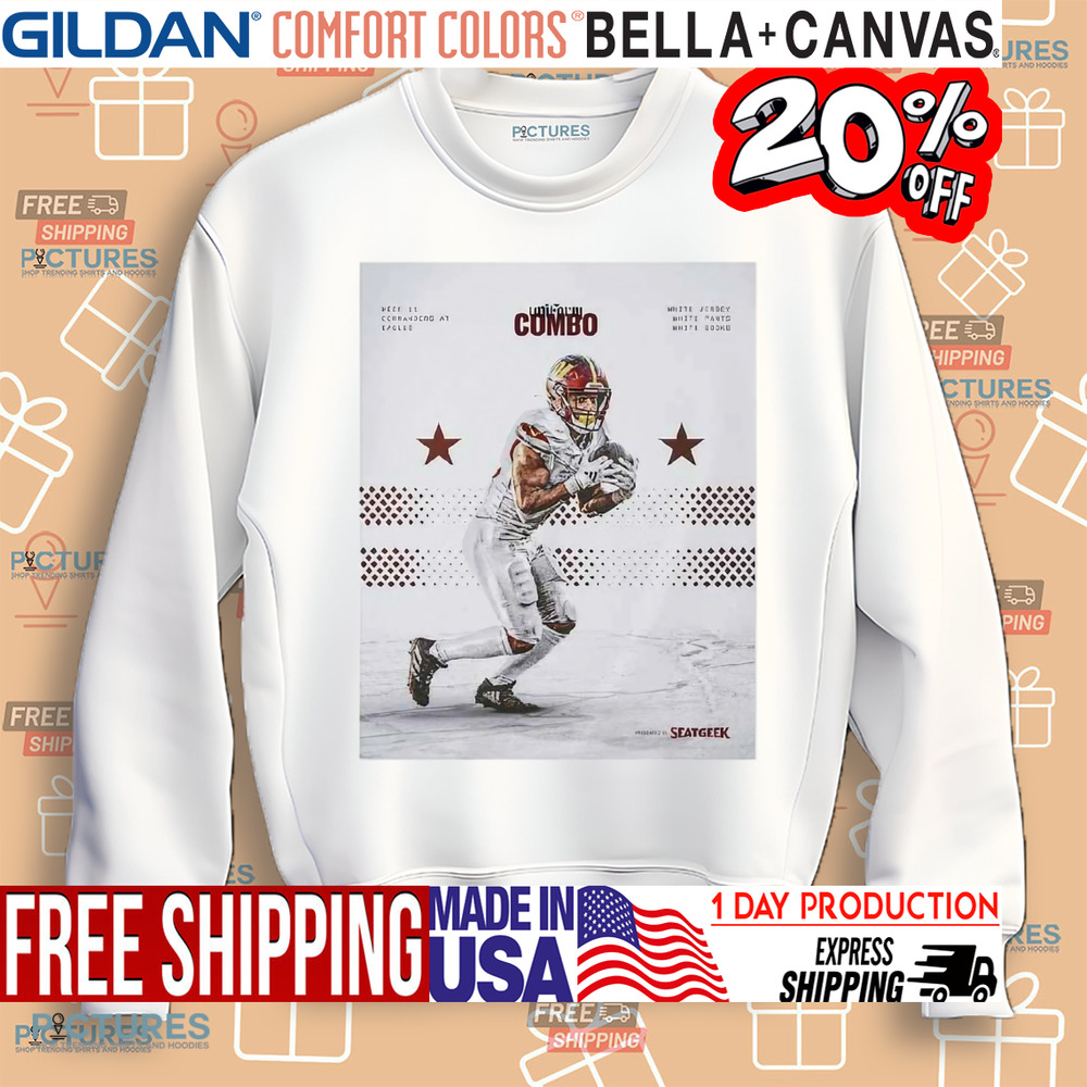 Commanders At Eagles Week 11 victory combo White Jersery Pants Socks shirt Commanders At Eagles Week 11 victory combo White Jersery Pants Socks shirt