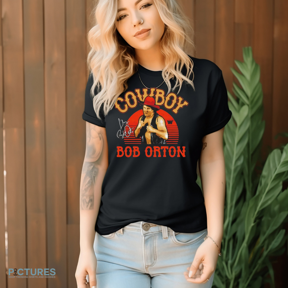Cowboy Bob Orton Jr Signature Retro Shirt