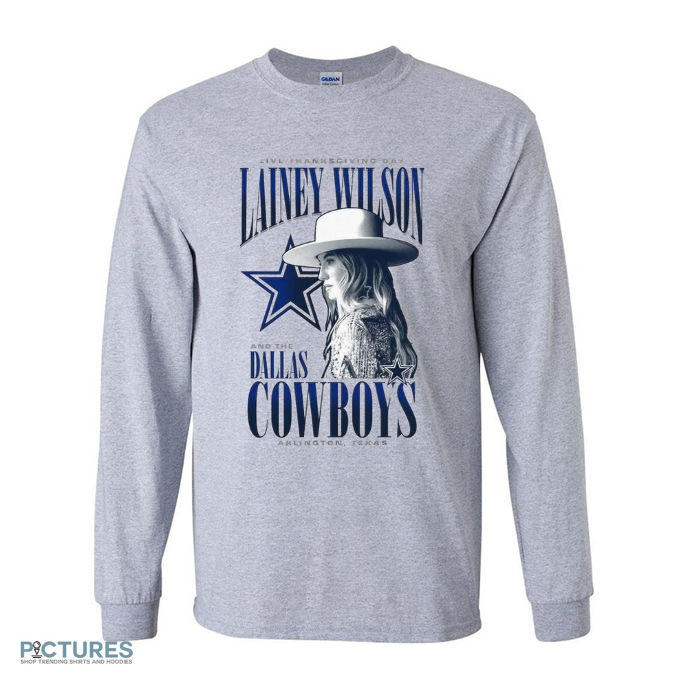 Dallas Cowboys Lainey Wilson Live Thanksgiving Day Arlington Texas Halftime Arlington Shirt