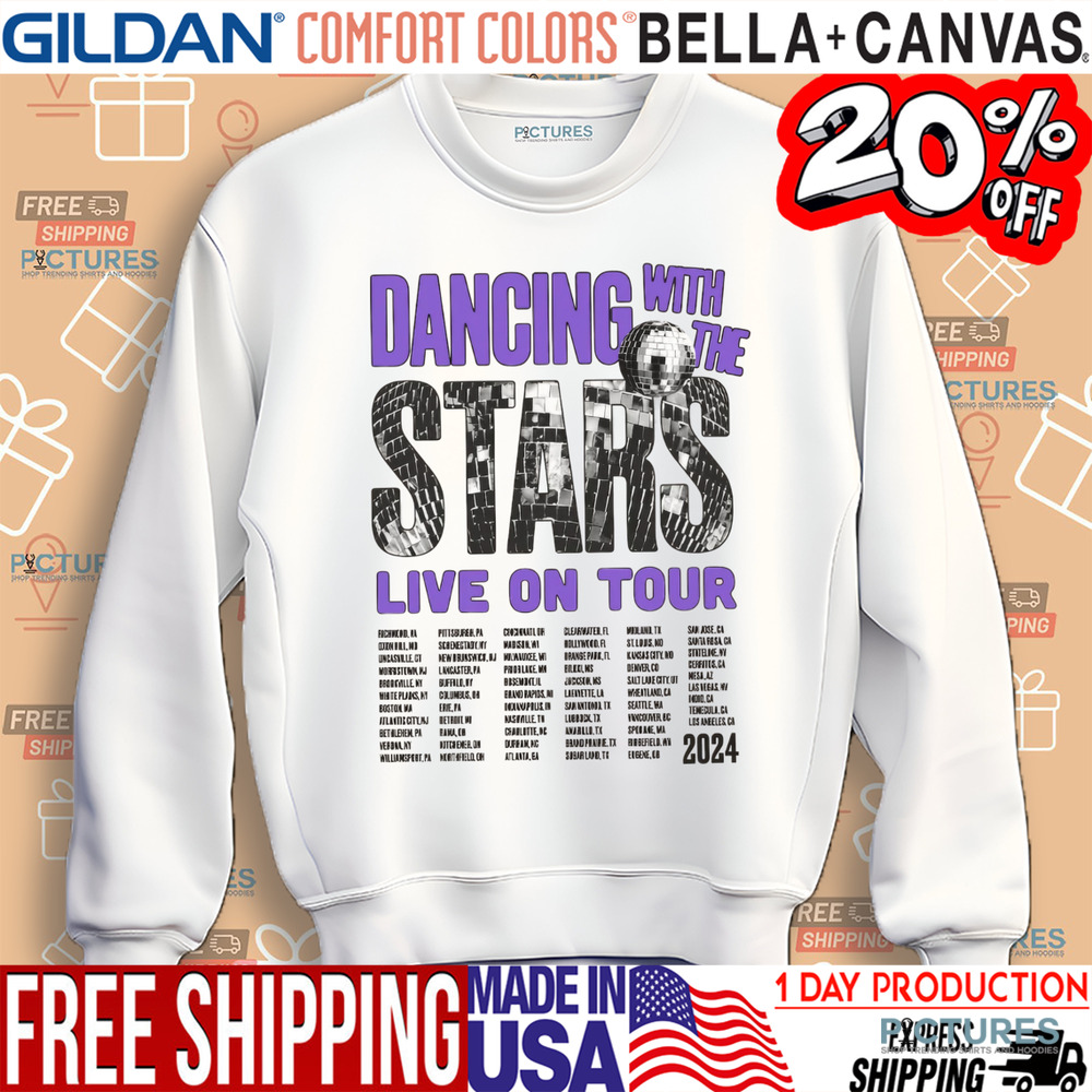 Dancing With The Stars Live On Tour 2024 Event Shirt
