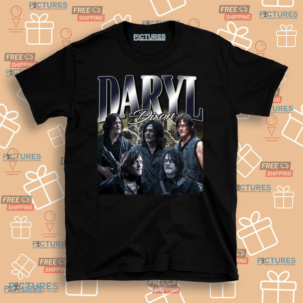 Daryl Dixon Norman Reedus Vintage Bootleg Shirt
