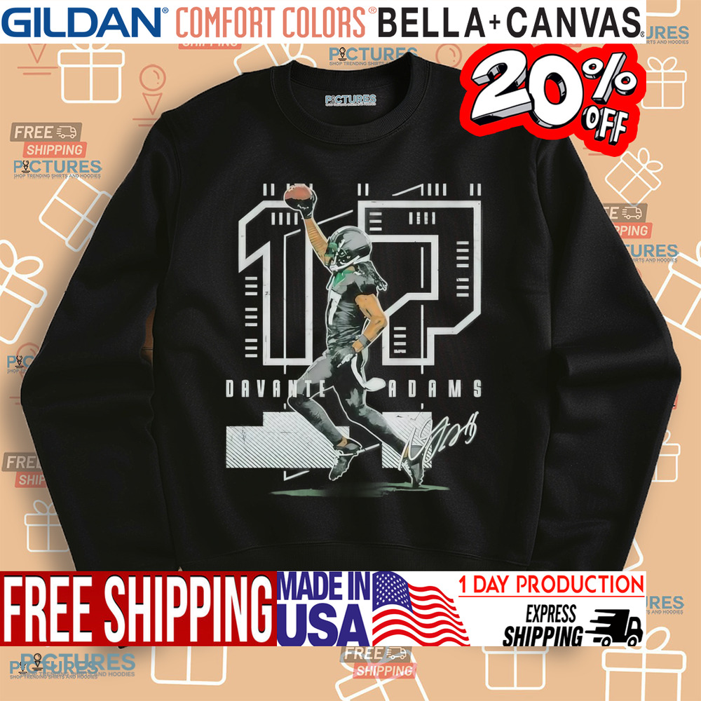 Davante Adams 17 New York J Future signature shirt