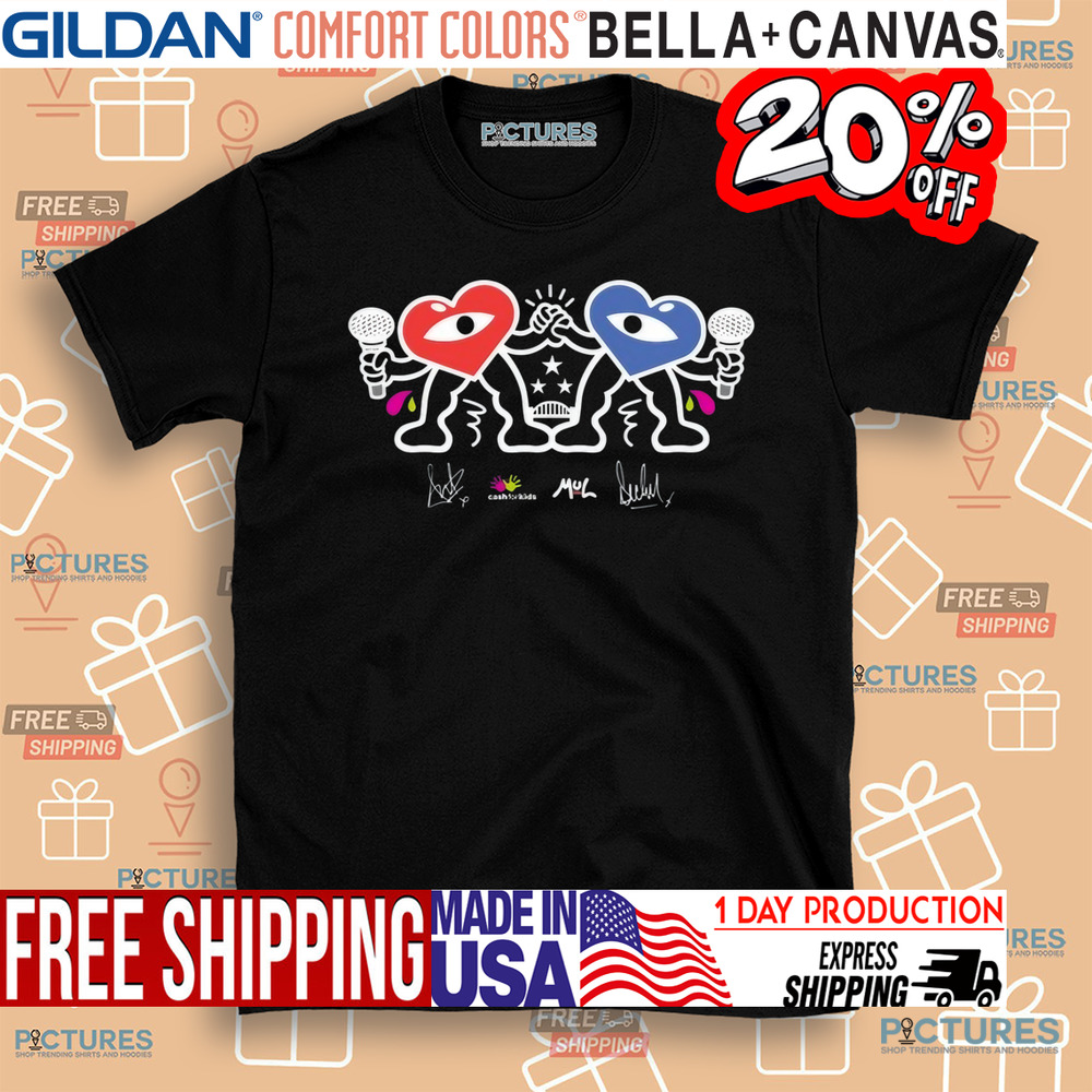 Declan Donnelly Ant & Dec Cash For Kids X Mul Tee Shirt Declan Donnelly Ant & Dec Cash For Kids X Mul Tee Shirt