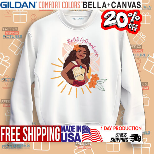 Disney Moana 2 Bold Adventure Shirt