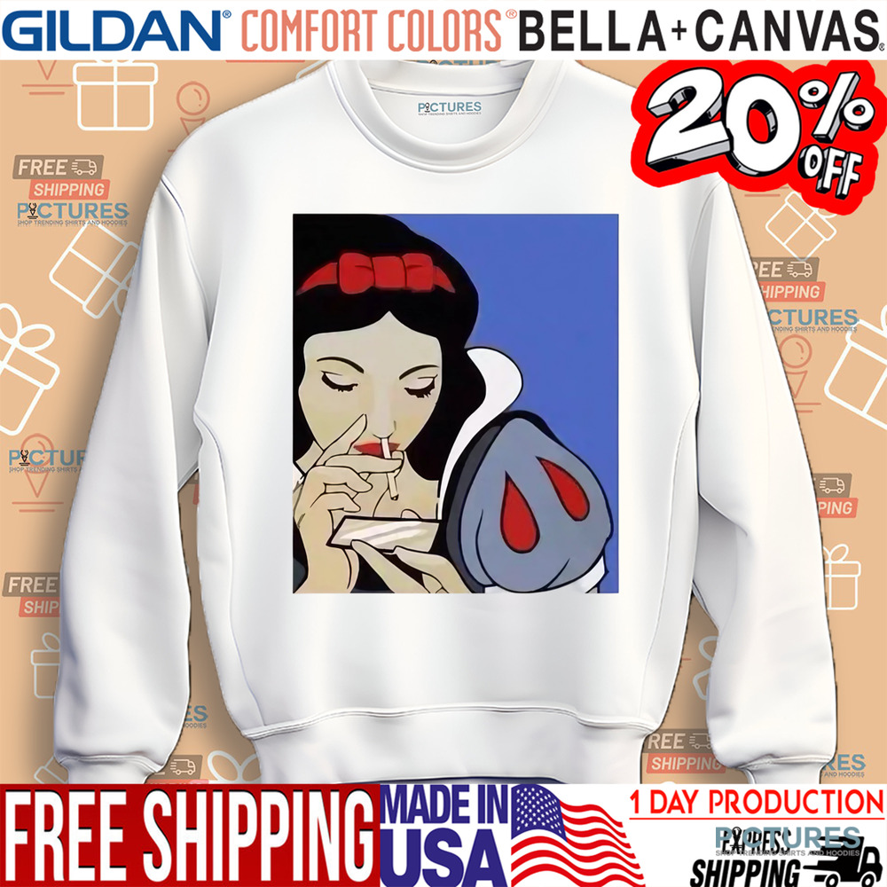 Disney Princess Snow White Cocain Shirt