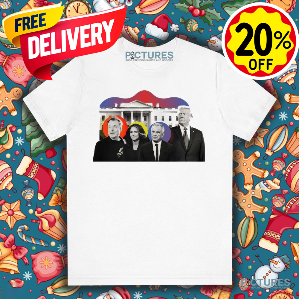Donald Trump Elon Musk Tulsi Gabbard Robert F. Kennedy White House Shirt Donald Trump Elon Musk Tulsi Gabbard Robert F. Kennedy White House Shirt