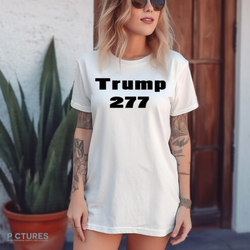 Donald Trump Won 277 President Election 2024 Shirt