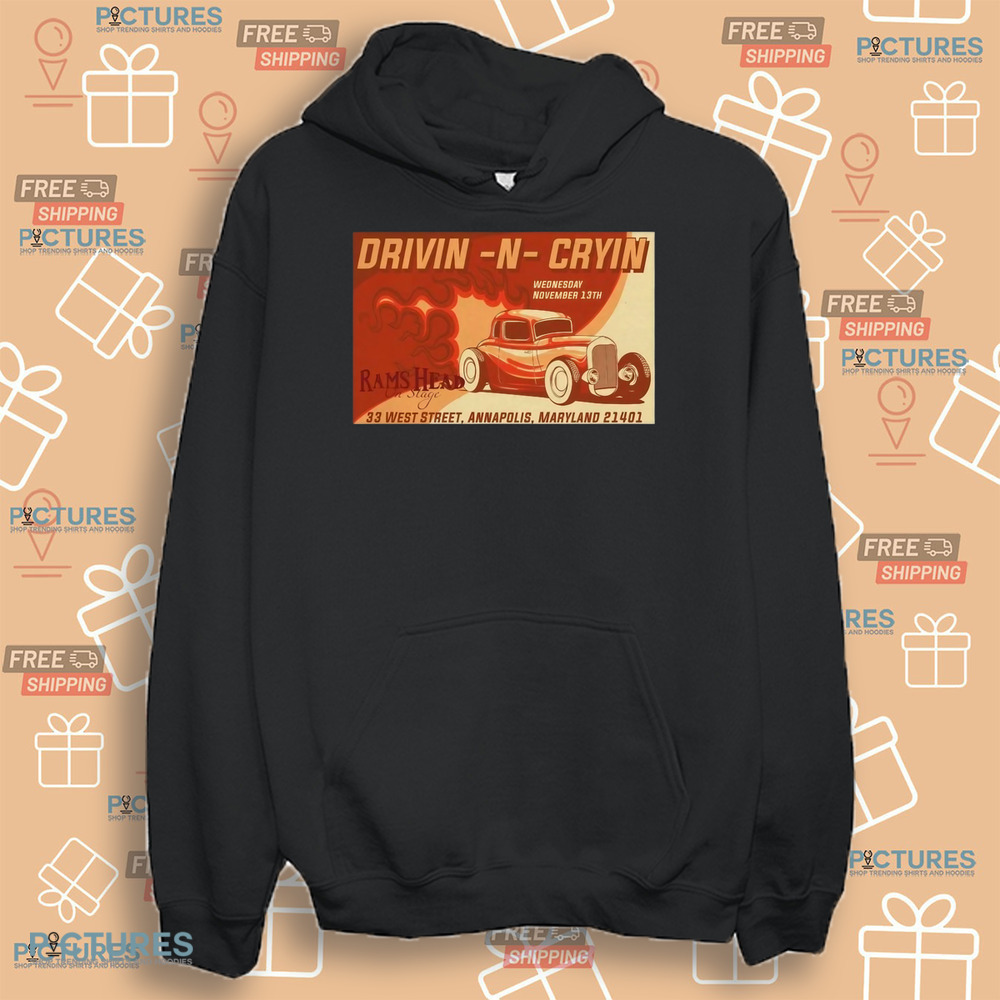 Drivin N Cryin Rams Head On Stage Annapolis, MD November 13 2024 Tour Shirt Drivin N Cryin Rams Head On Stage Annapolis, MD November 13 2024 Tour Shirt