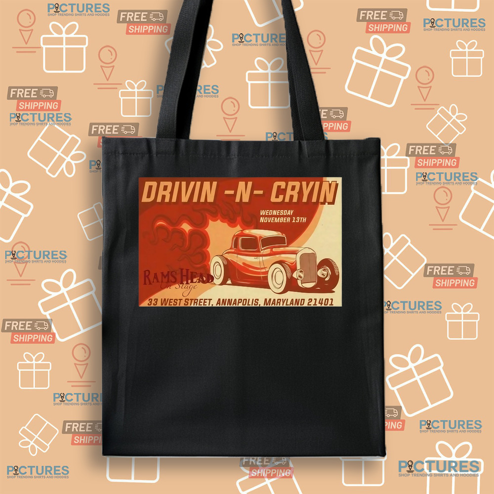 Drivin N Cryin Rams Head On Stage Annapolis, MD November 13 2024 Tour Shirt Drivin N Cryin Rams Head On Stage Annapolis, MD November 13 2024 Tour Shirt