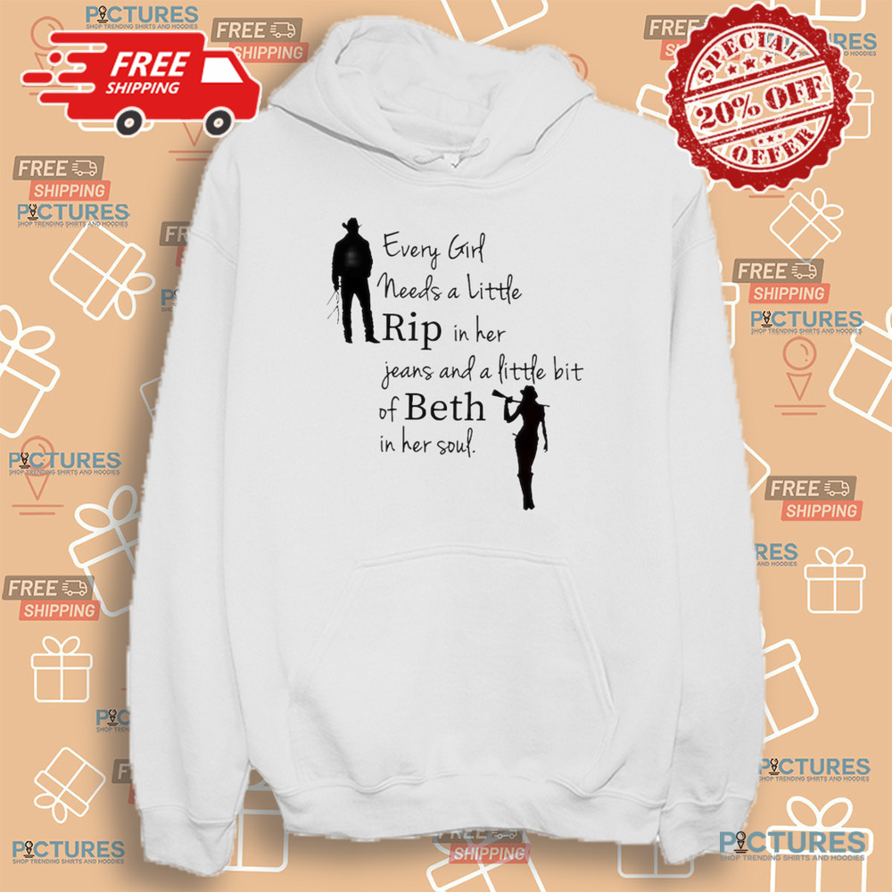 Every Girl Needs A Little Rip In Her Jeans Retro Western Casual Shirt