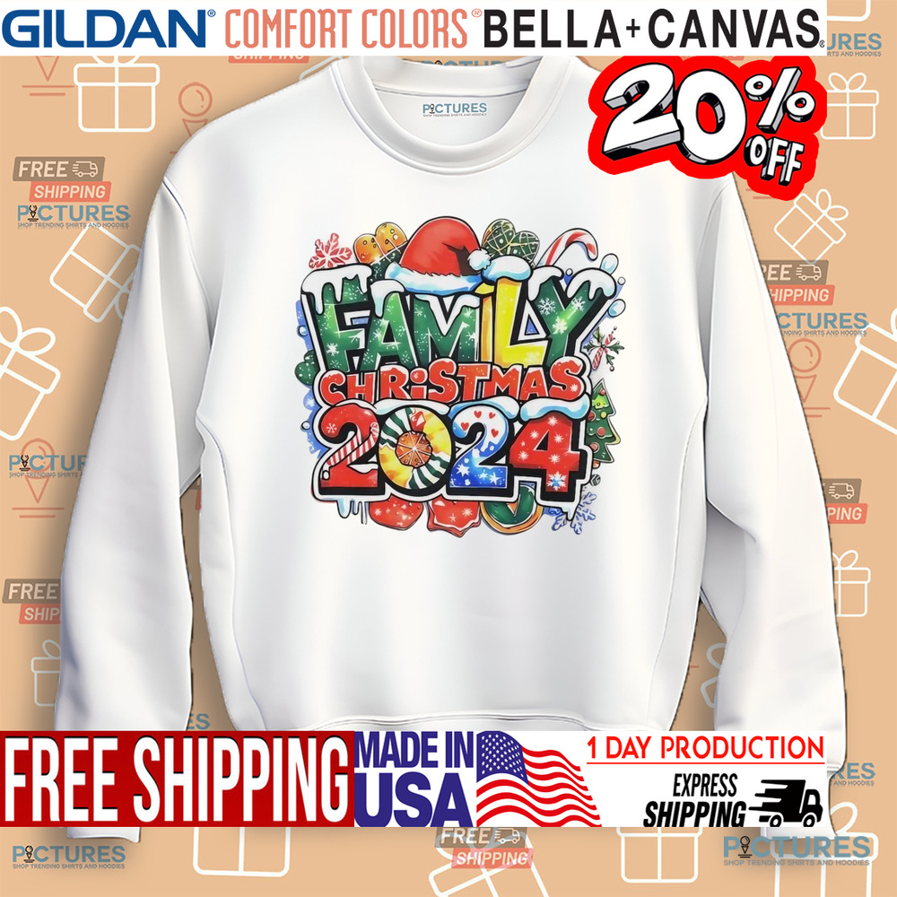 Family Christmas 2024 shirt