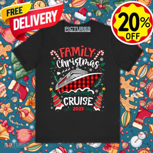 Family Christmas Cruise 2025 Family Matching Merry Christmas Shirt