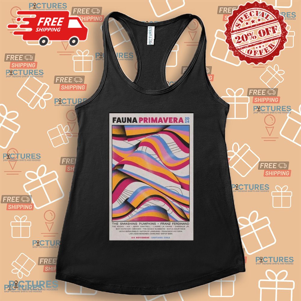 Fauna Primavera Ciudad Empresarial In Santiago Chile Nov 8-9 2024 Poster Shirt Fauna Primavera Ciudad Empresarial In Santiago Chile Nov 8-9 2024 Poster Shirt