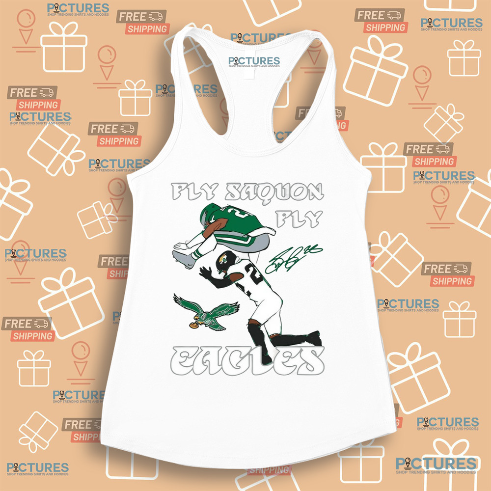 Fly Saquon Fly Eagles Saquon Barkley The Reverse Hurdle Jarrian Jones 2024 Shirt