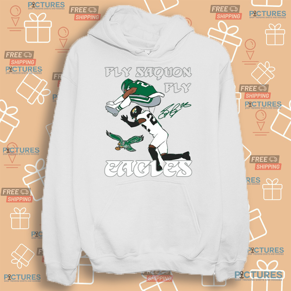 Fly Saquon Fly Eagles Saquon Barkley The Reverse Hurdle Jarrian Jones 2024 Shirt