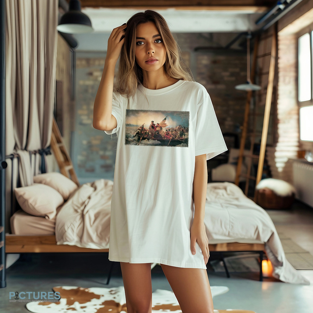 George Washington’s Crossing of the Delaware River Emanuel Leutze Painting shirt