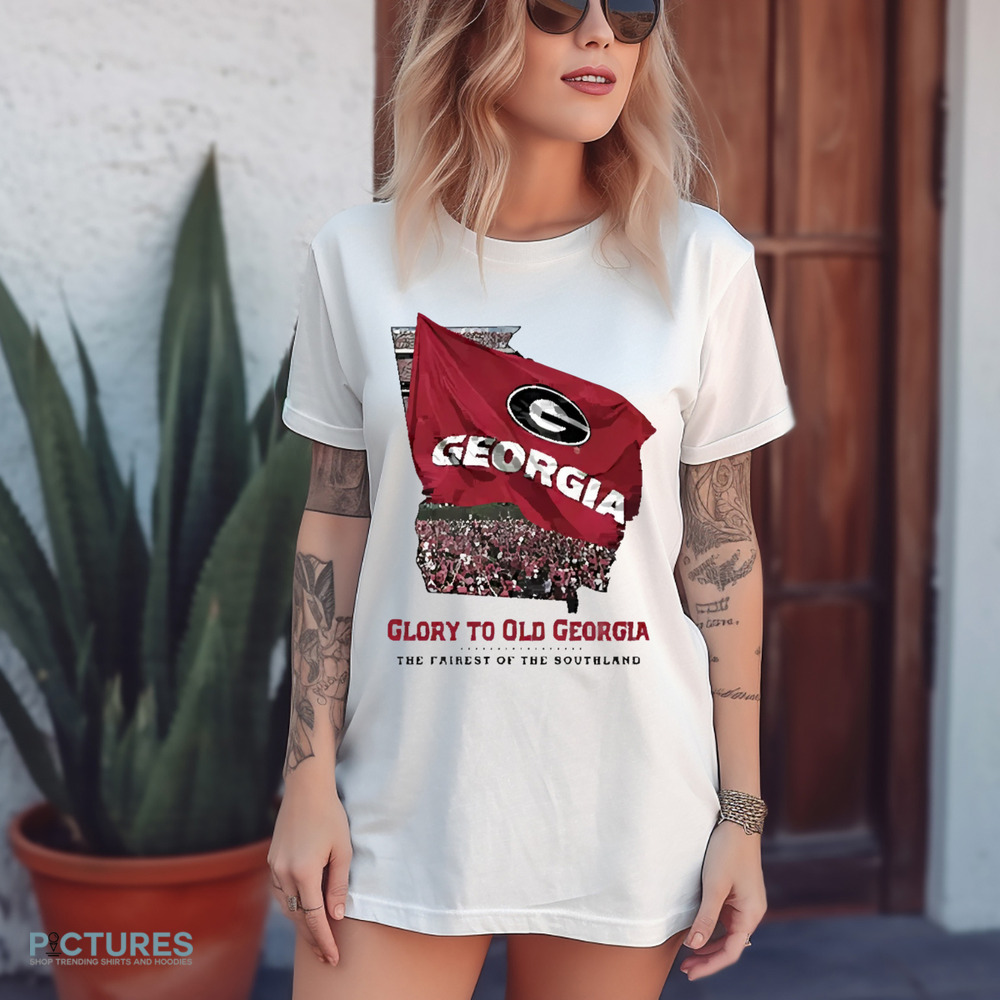 Georgia Bulldogs football Flag Glory to old Georgia shirt
