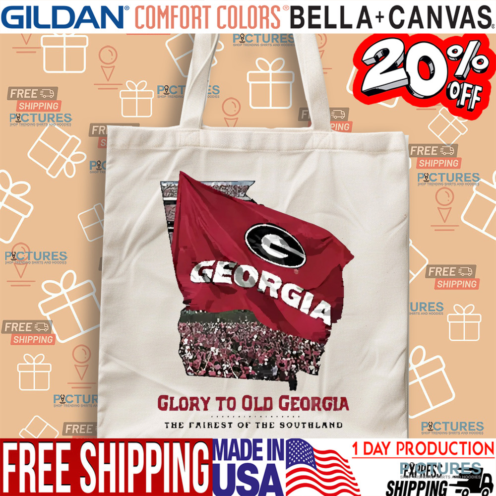 Georgia Bulldogs football Flag Glory to old Georgia shirt