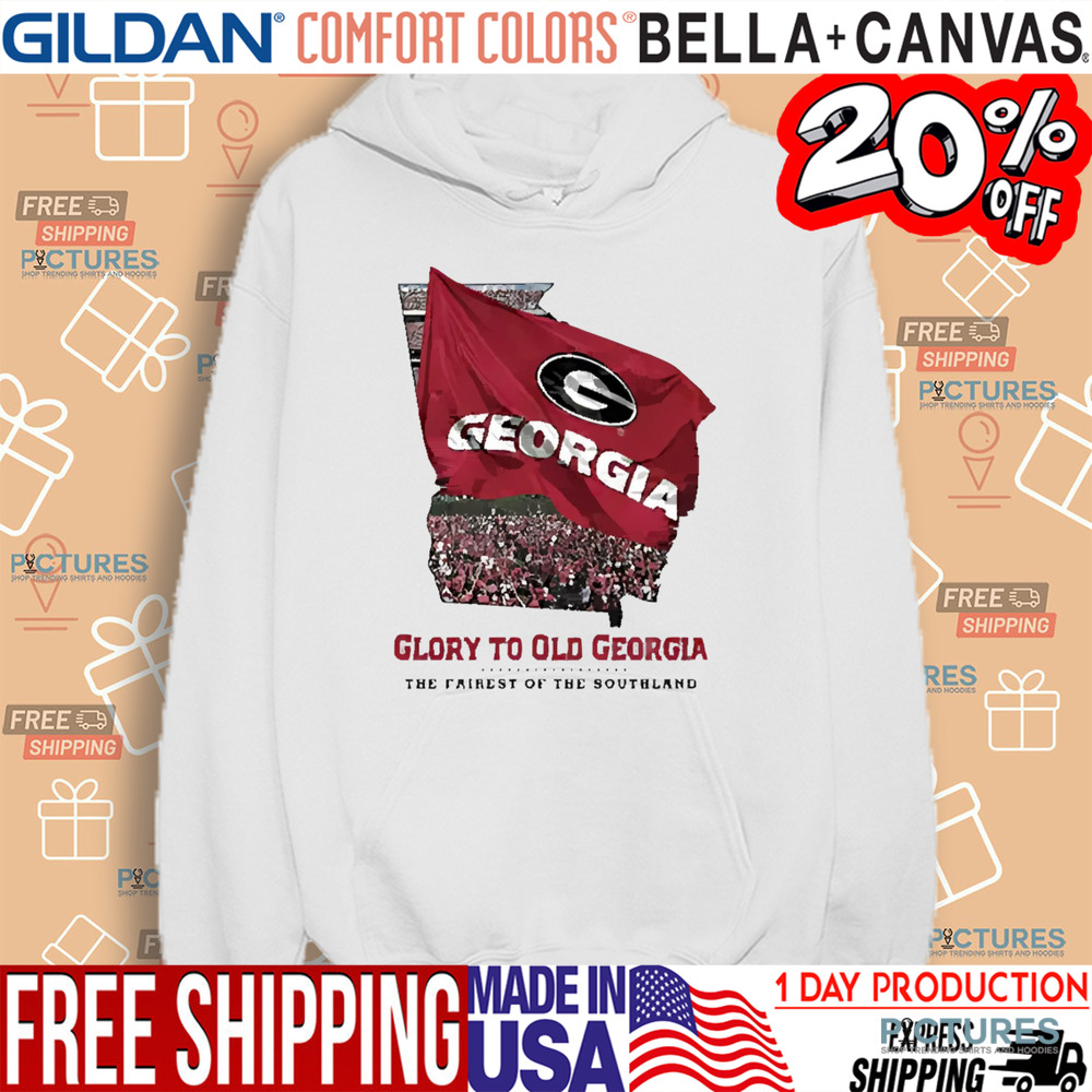 Georgia Bulldogs football Flag Glory to old Georgia shirt