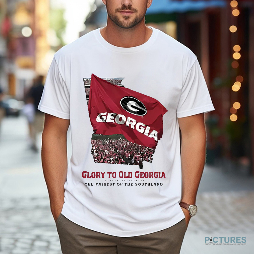 Georgia Bulldogs football Flag Glory to old Georgia shirt