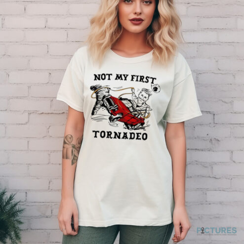 Glen Powell Not My First Tornadeo Shirt