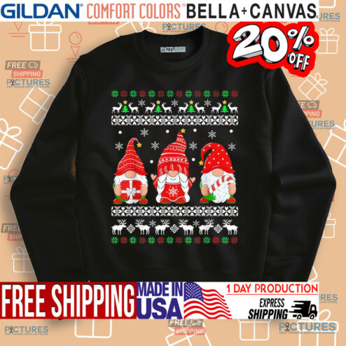 Gnome Ugly Christmas Shirt