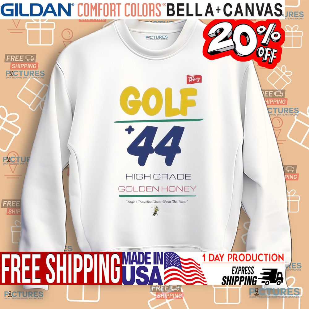 Golf Wang Lewis Hamilton 44 Golden Honey shirt