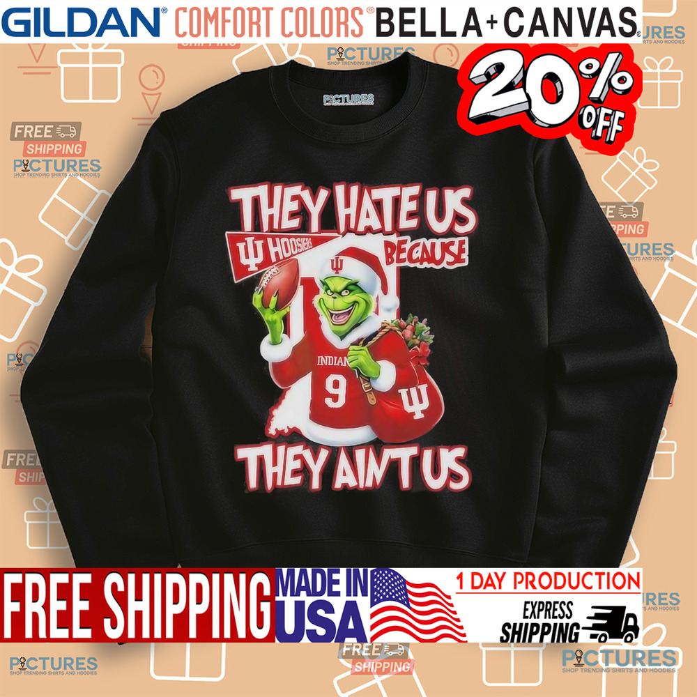 Grinch South Carolina Gamecocks They Hate Us Because They Ain’t Us Christmas 2024 Shirt