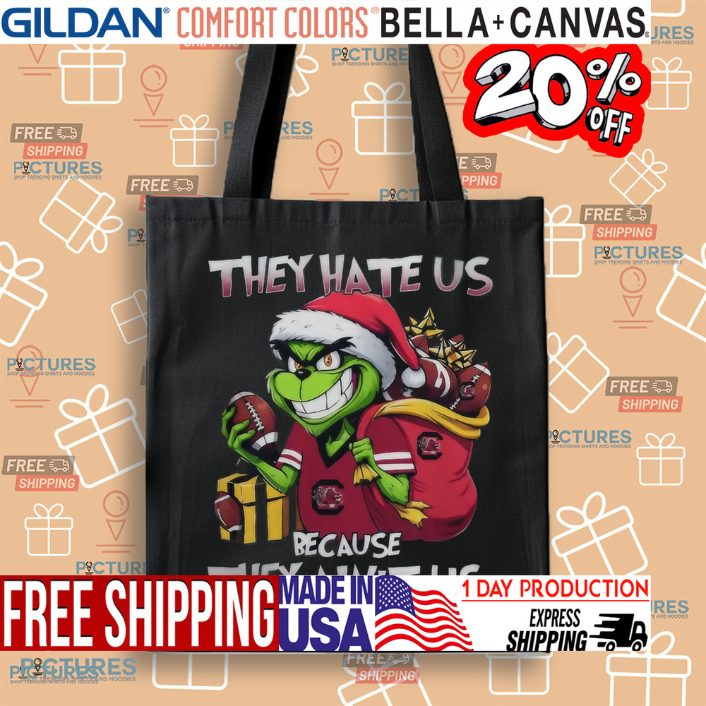 Grinch South Carolina Gamecocks They Hate Us Because They Ain’t Us Shirt