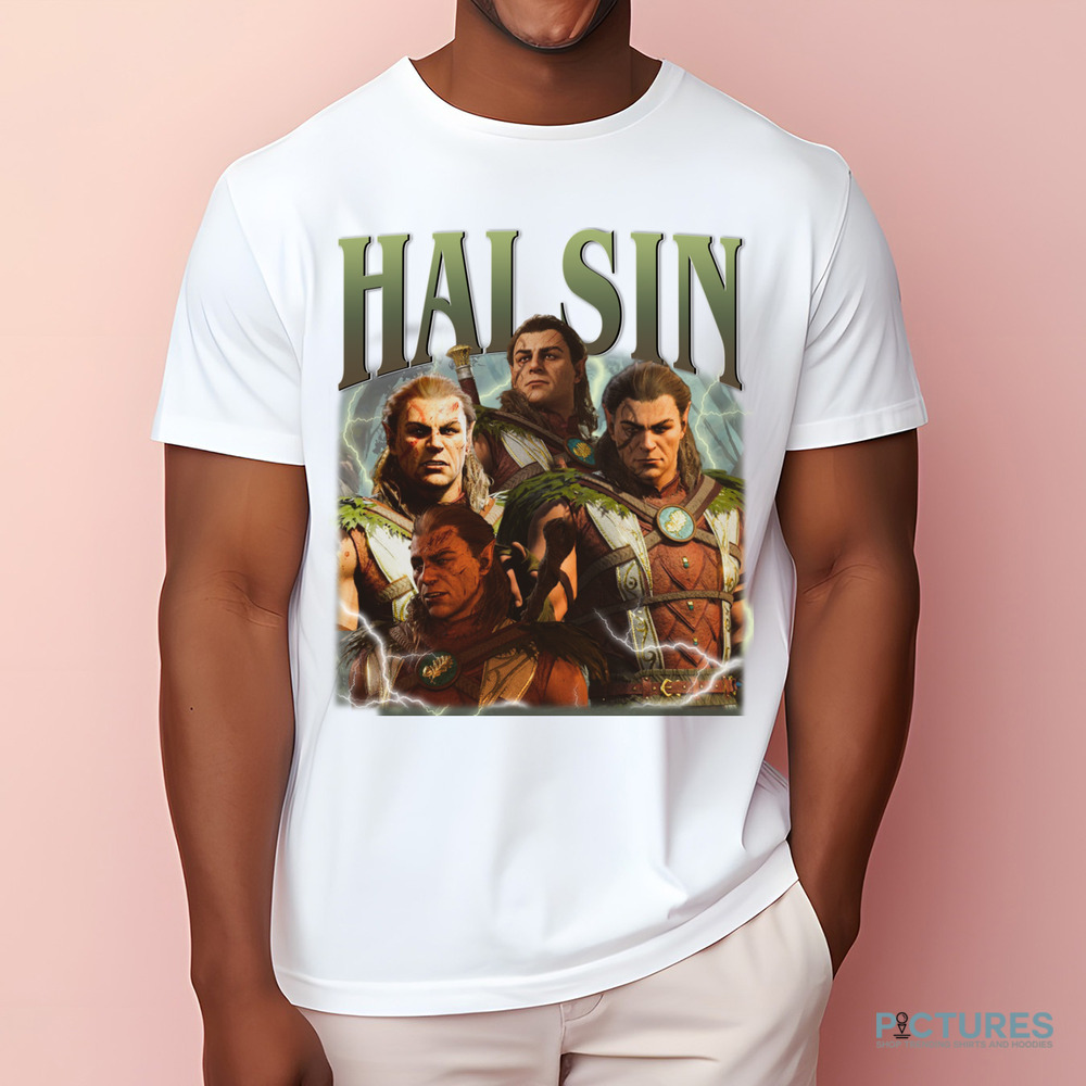Halsin Baldurs Gate 3 Vintage Bootleg Shirt