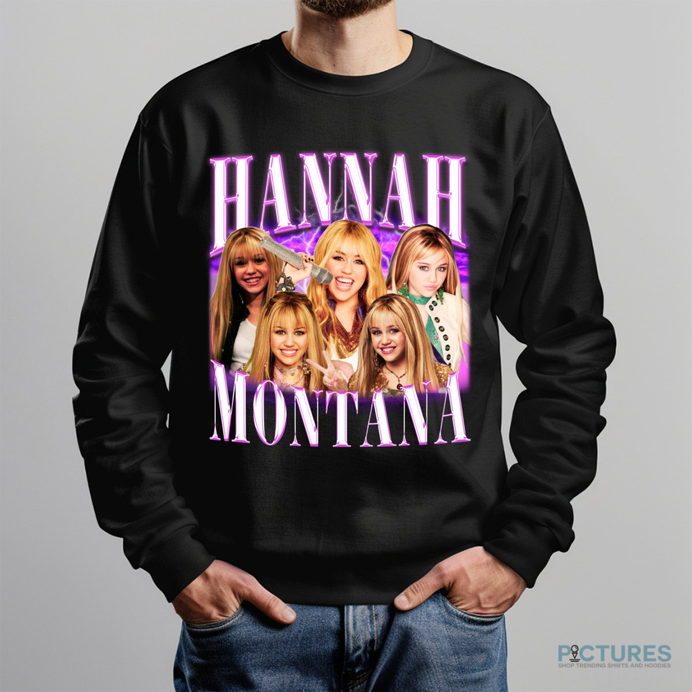 Hannah Montana Merch Vintage Bootleg Shirt