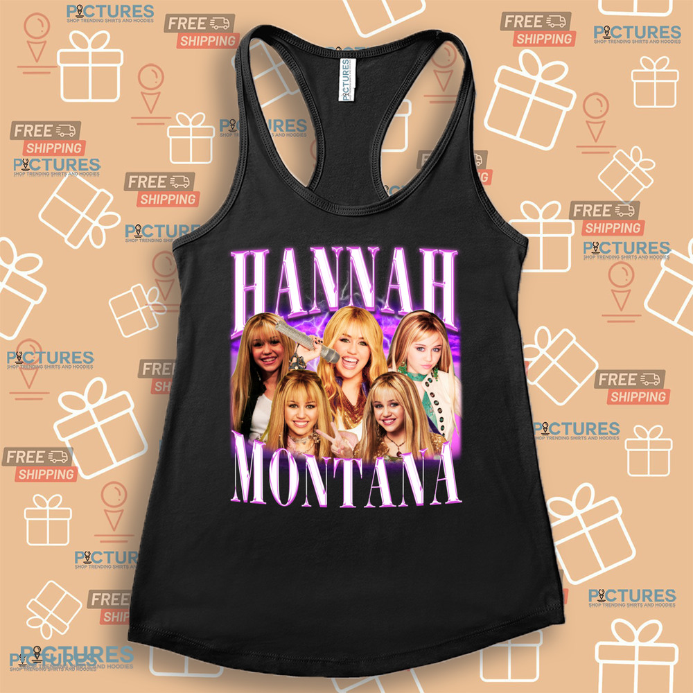 Hannah Montana Merch Vintage Bootleg Shirt