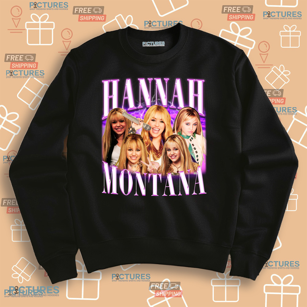 Hannah Montana Merch Vintage Bootleg Shirt