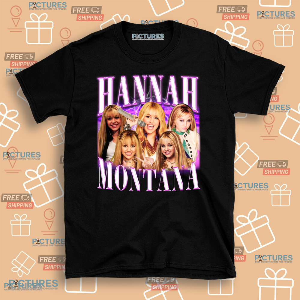 Hannah Montana Merch Vintage Bootleg Shirt