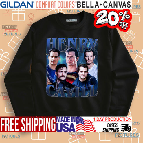 Henry Cavill Vintage Bootleg Shirt