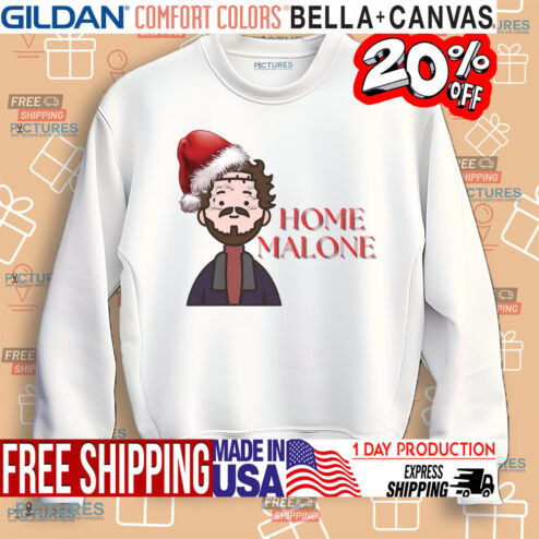 Home Malone Ugly Christmas Shirt