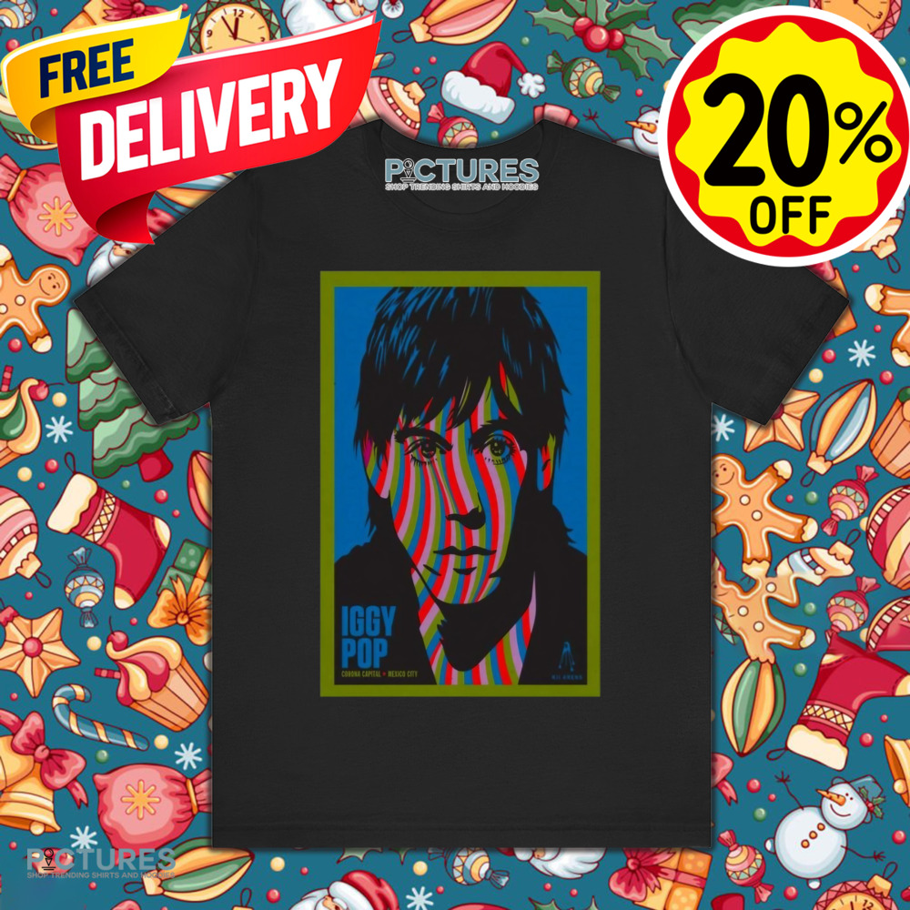 Iggy Pop Nov 17 2024 Corona Capital Festival In Mexico City Shirt