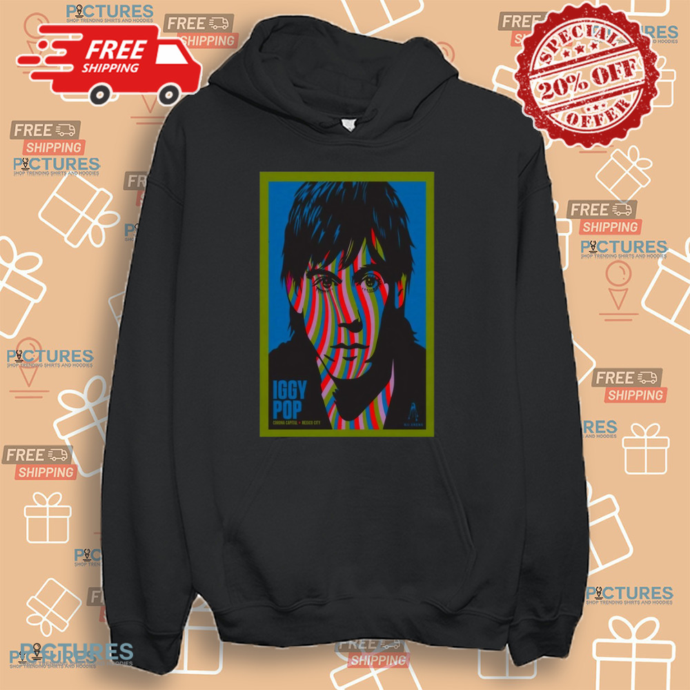 Iggy Pop Nov 17 2024 Corona Capital Festival In Mexico City Shirt