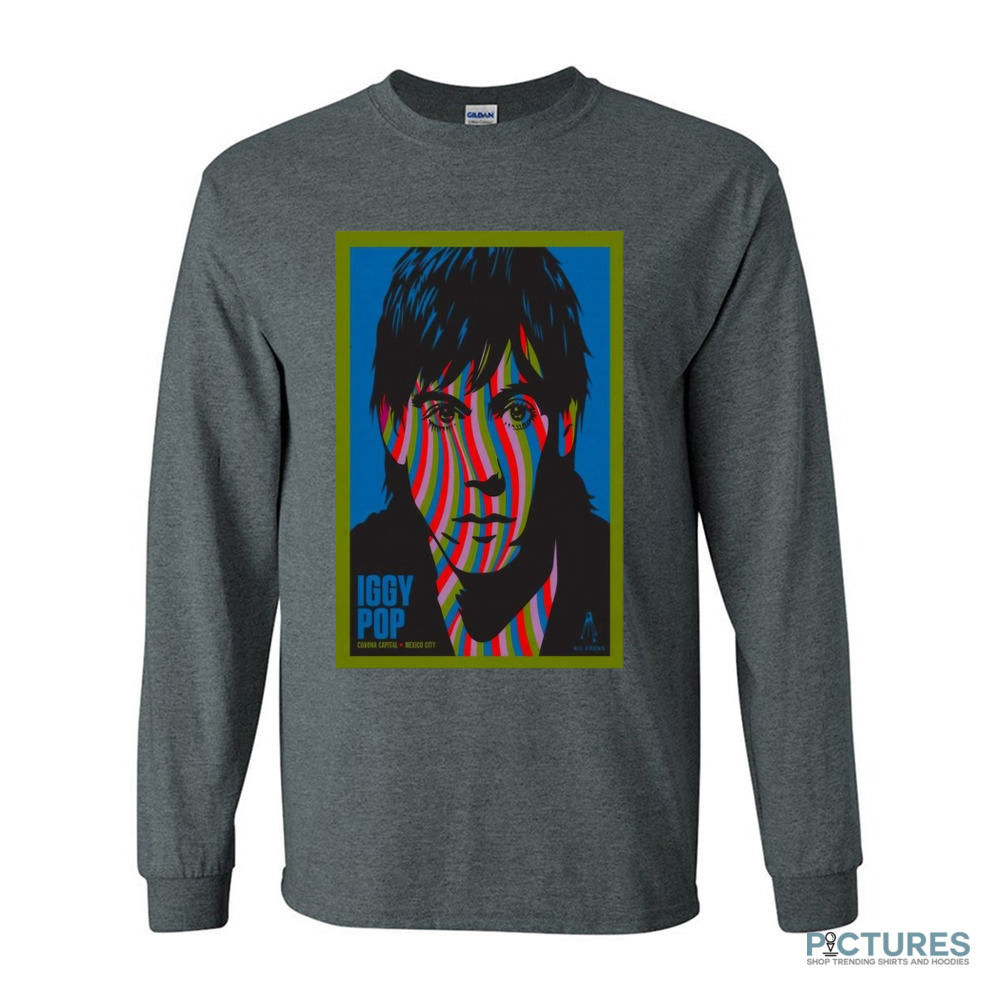 Iggy Pop Nov 17 2024 Corona Capital Festival In Mexico City Shirt