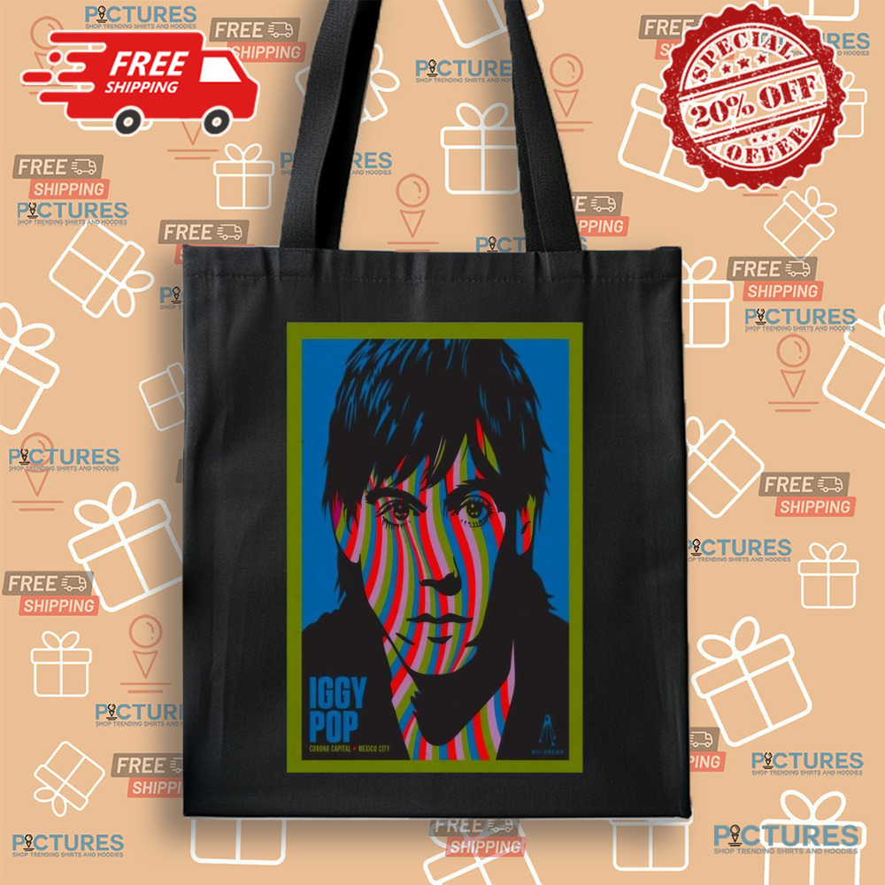 Iggy Pop Nov 17 2024 Corona Capital Festival In Mexico City Shirt