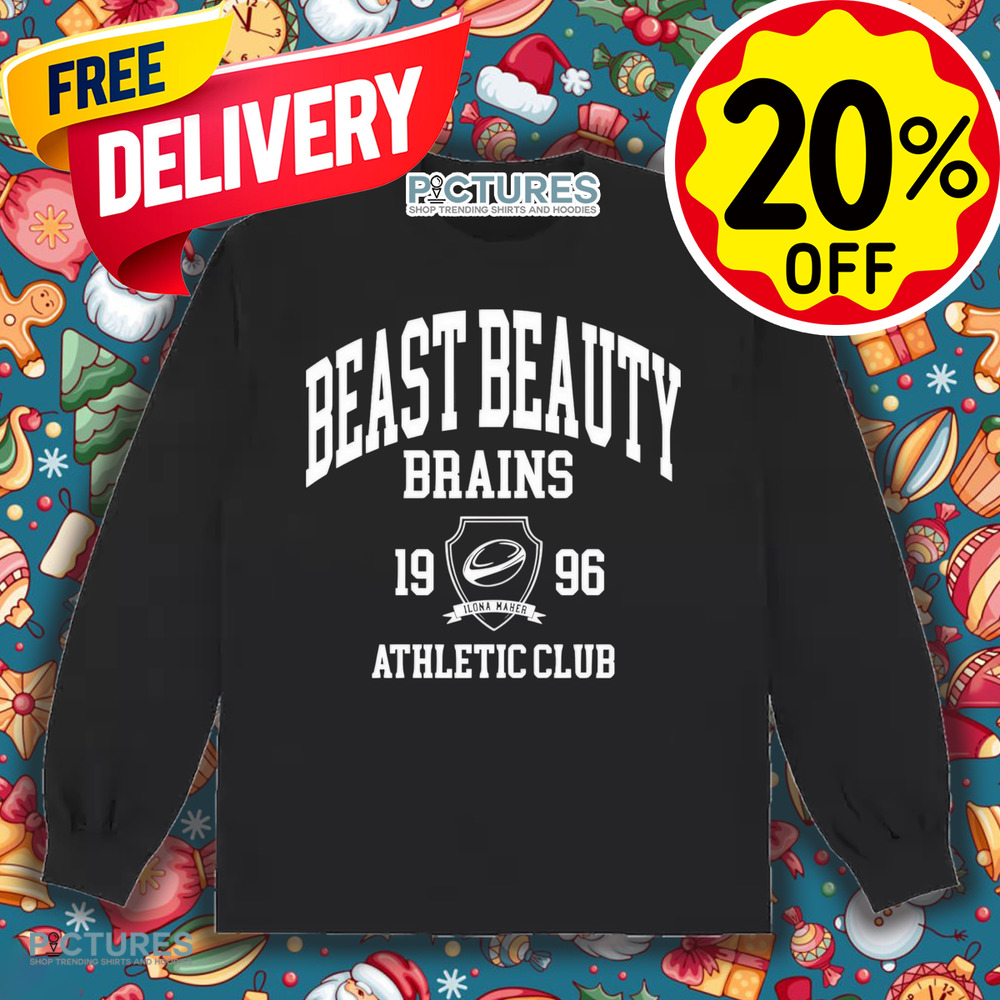 Ilona Maher Beast Beauty Brains Athletic Club 1996 Shirt