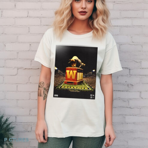 Iowa Hawkeyes Vs Wisconsin Badgers 42-10 Bulldozed Poster Shirt