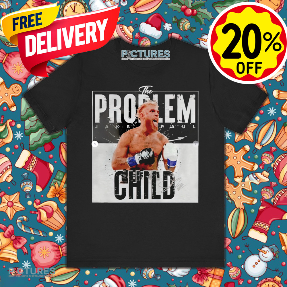 Jake Paul The Problem Child signature shirt