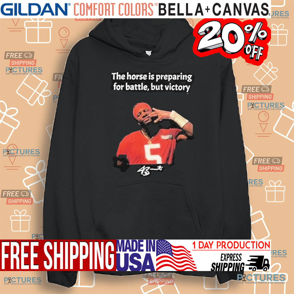 Jameis Winston Cleveland Browns The Horse Is Preparing For Battle But Victory Comes From The Lord Shirt