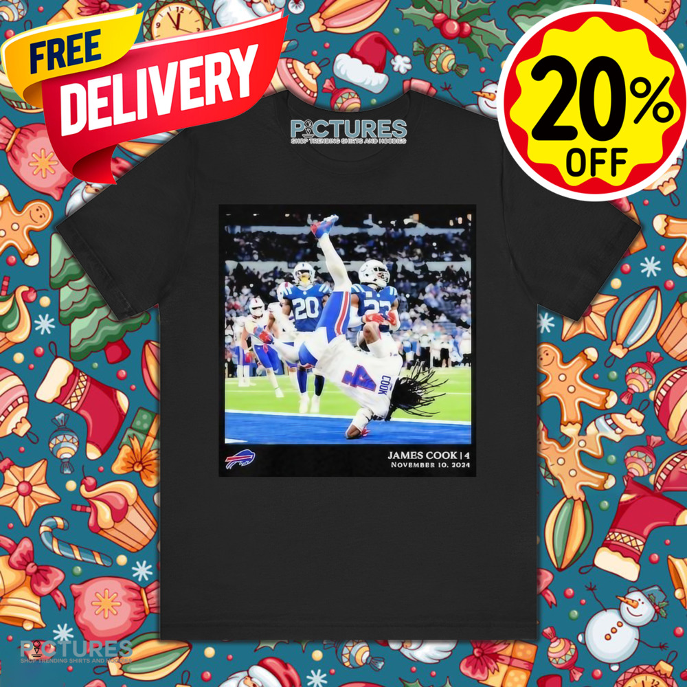 James Cook Buffalo Bills NFL Flash Features Week 10 shirt