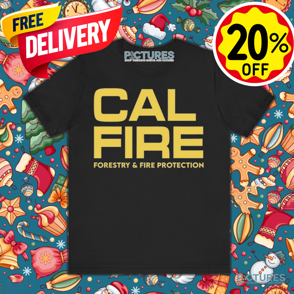 Jared Padalecki Wearing Cal Fire Forestry and Fire Protection Shirt