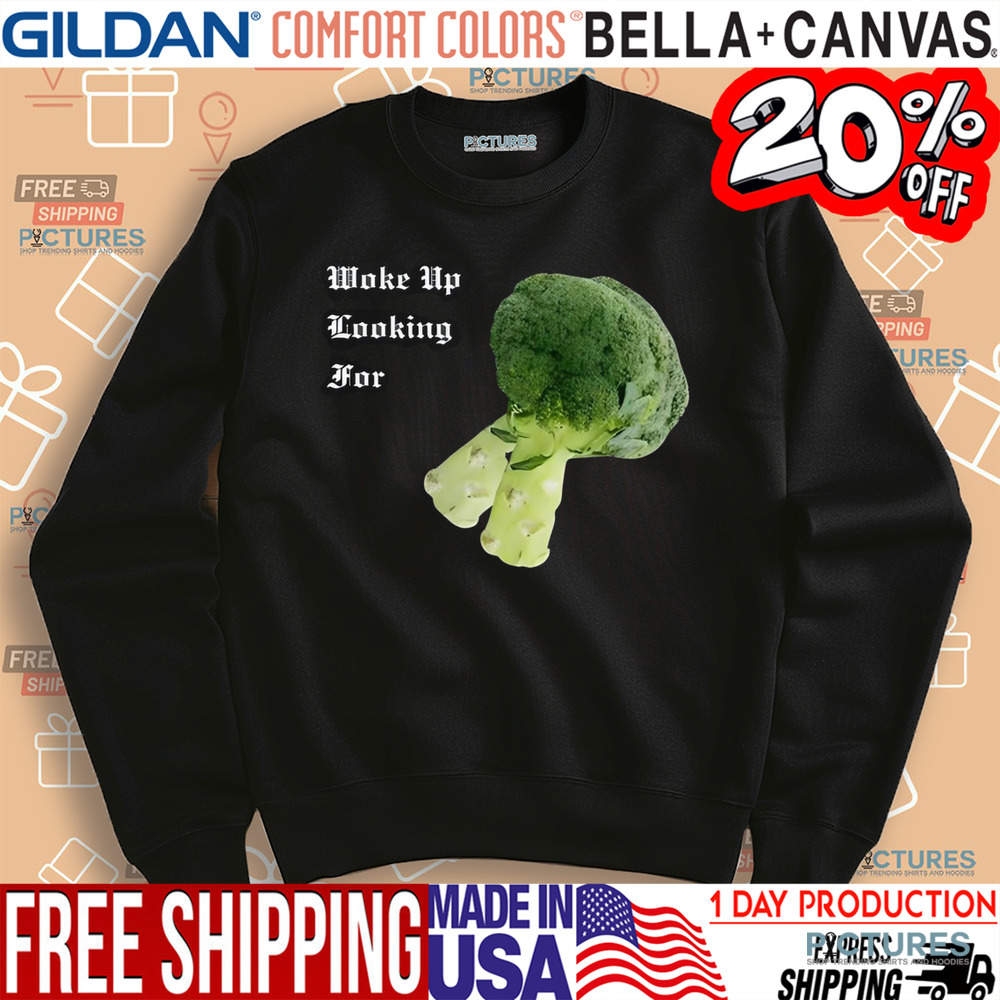 Jeremy Hecht Woke Up Looking For The Broccoli Shirt