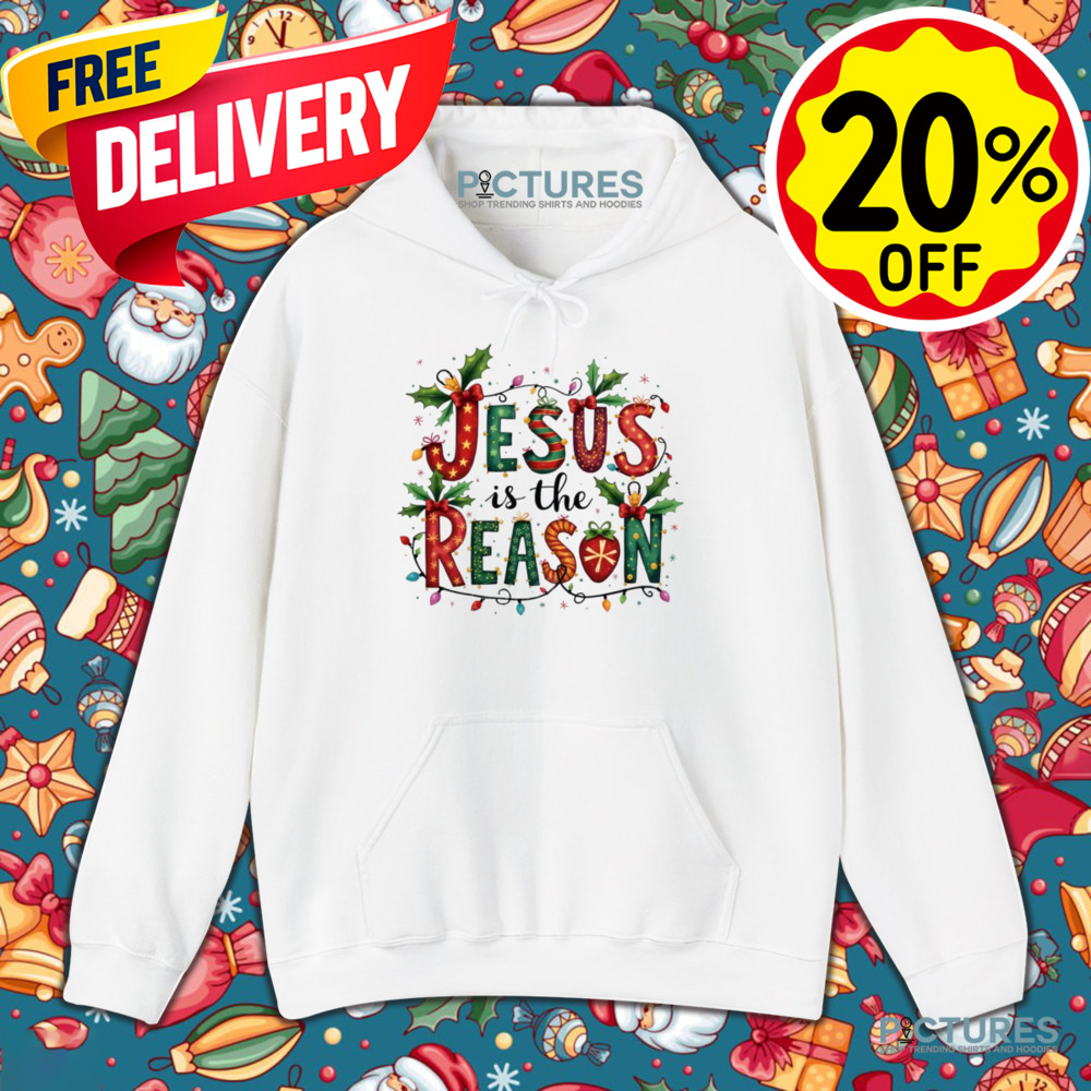 Jesus is the Reason Christmas Light Shirt